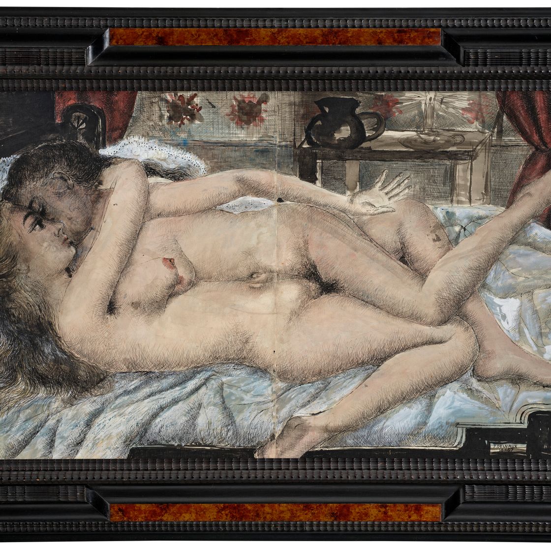 Paul Delvaux — Влюбленные, изображение 2