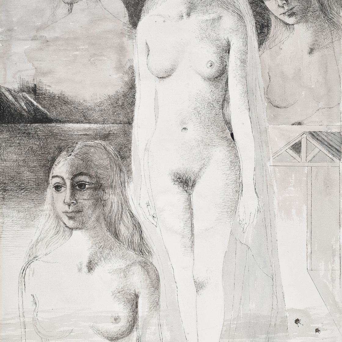 Paul Delvaux — Ле Реве, изображение 1