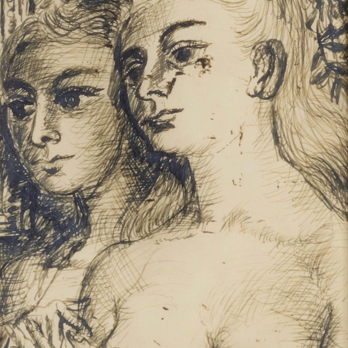Paul Delvaux — Объятия, изображение 7