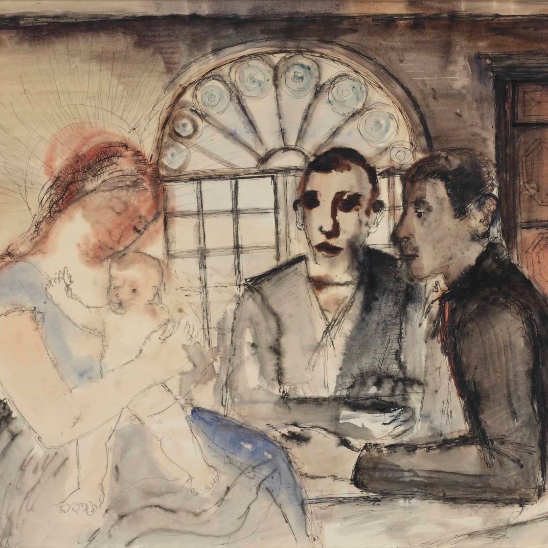 Paul Delvaux — Ла Семья