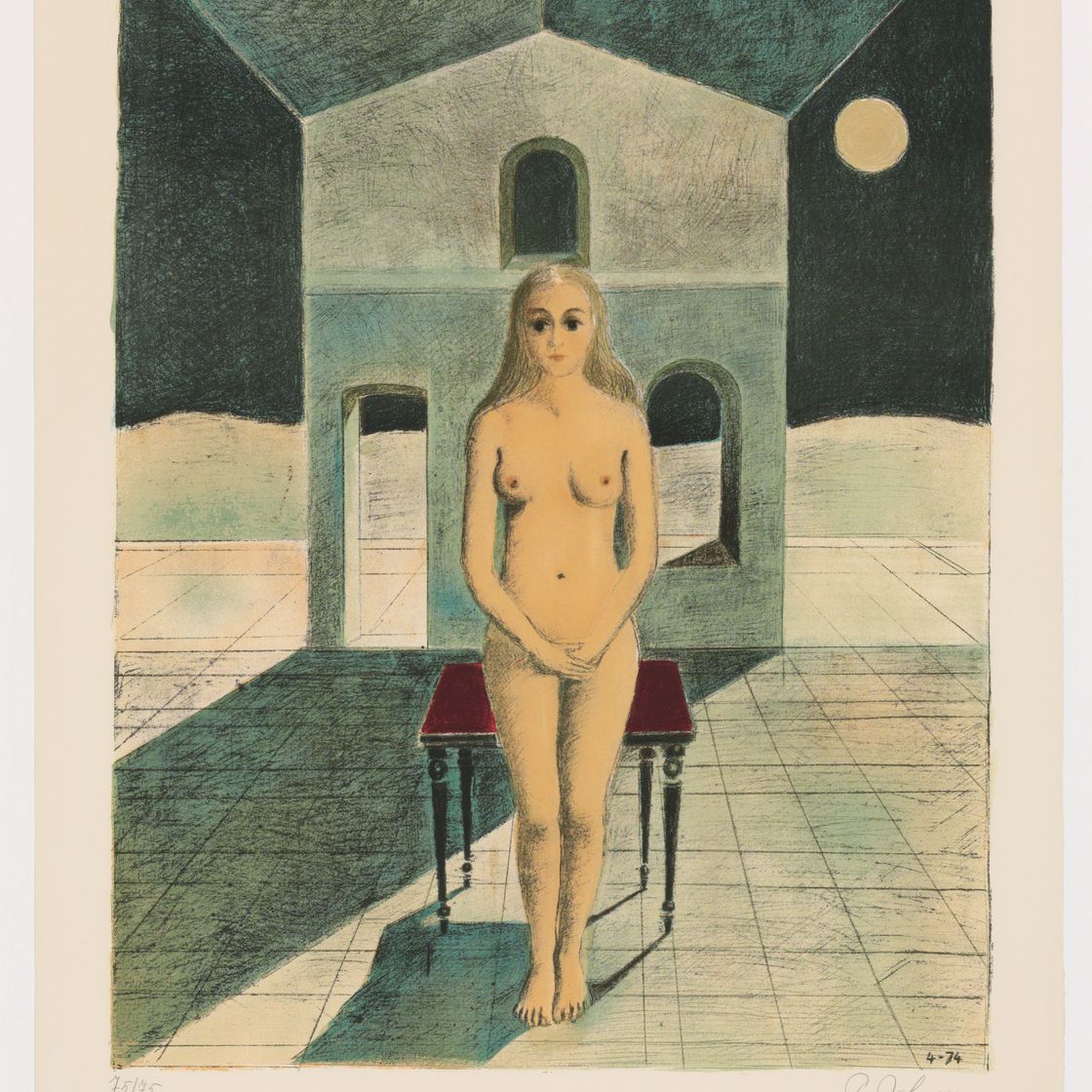 Paul Delvaux — Ясновидящий