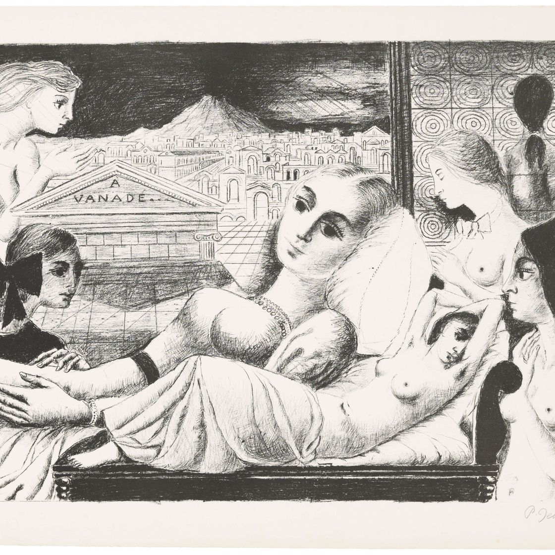 Paul Delvaux — Ванаде