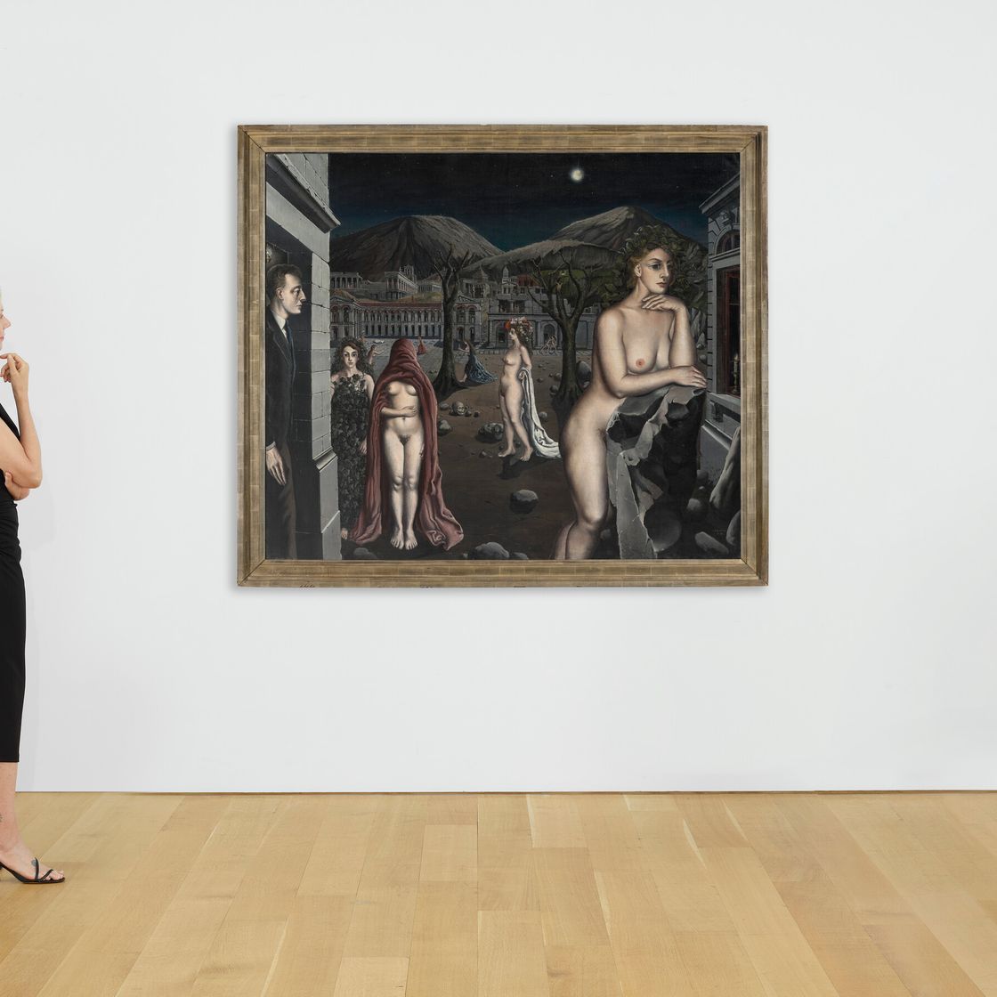 Paul Delvaux — Ла-вилль-эндорми, изображение 3