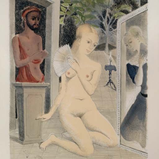 Paul Delvaux — Веер (J. 21)