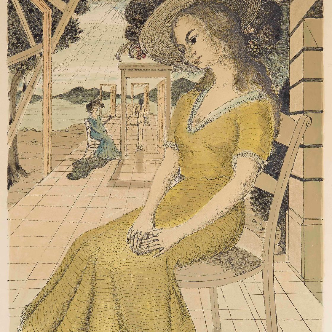 Paul Delvaux — Анна Сонгез (Джейкоб, 7)