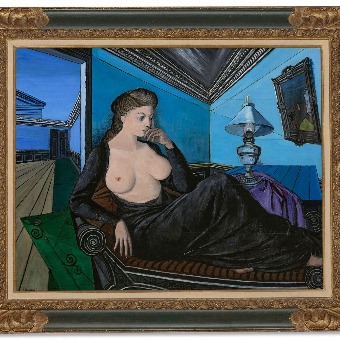 Paul Delvaux — Женская задница (Ла лампе), изображение 2