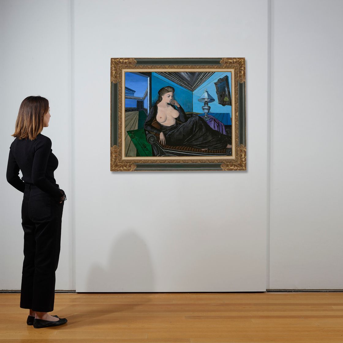 Paul Delvaux — Женская задница (Ла лампе), изображение 4