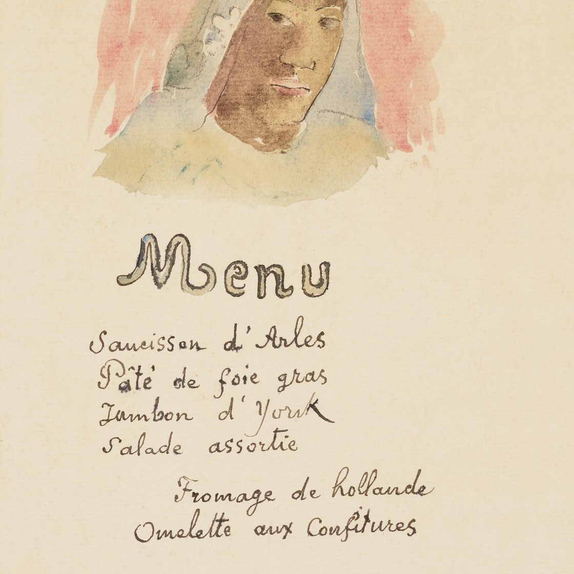 Paul Gauguin — Меню, Тет-а-тет по-таитянски, изображение 1