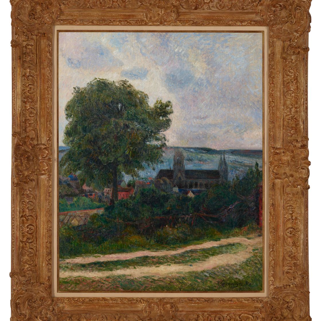 Paul Gauguin — Руан, церковь Святого Уана, изображение 2