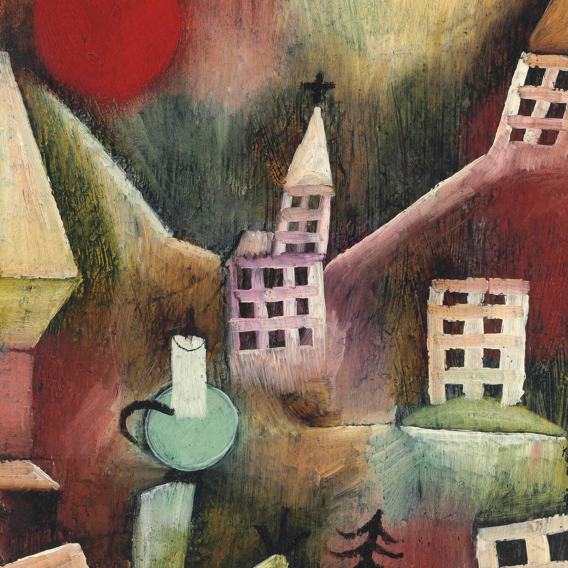 Paul Klee — Зерстертес Дорф ( спереди ); Он Тител ( сзади )