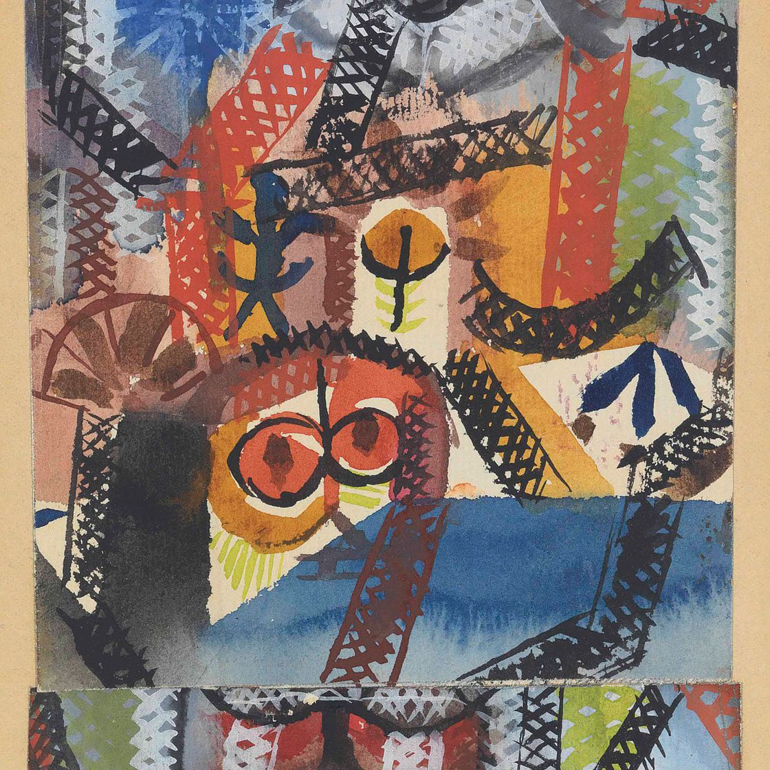 Paul Klee — Варварская композиция