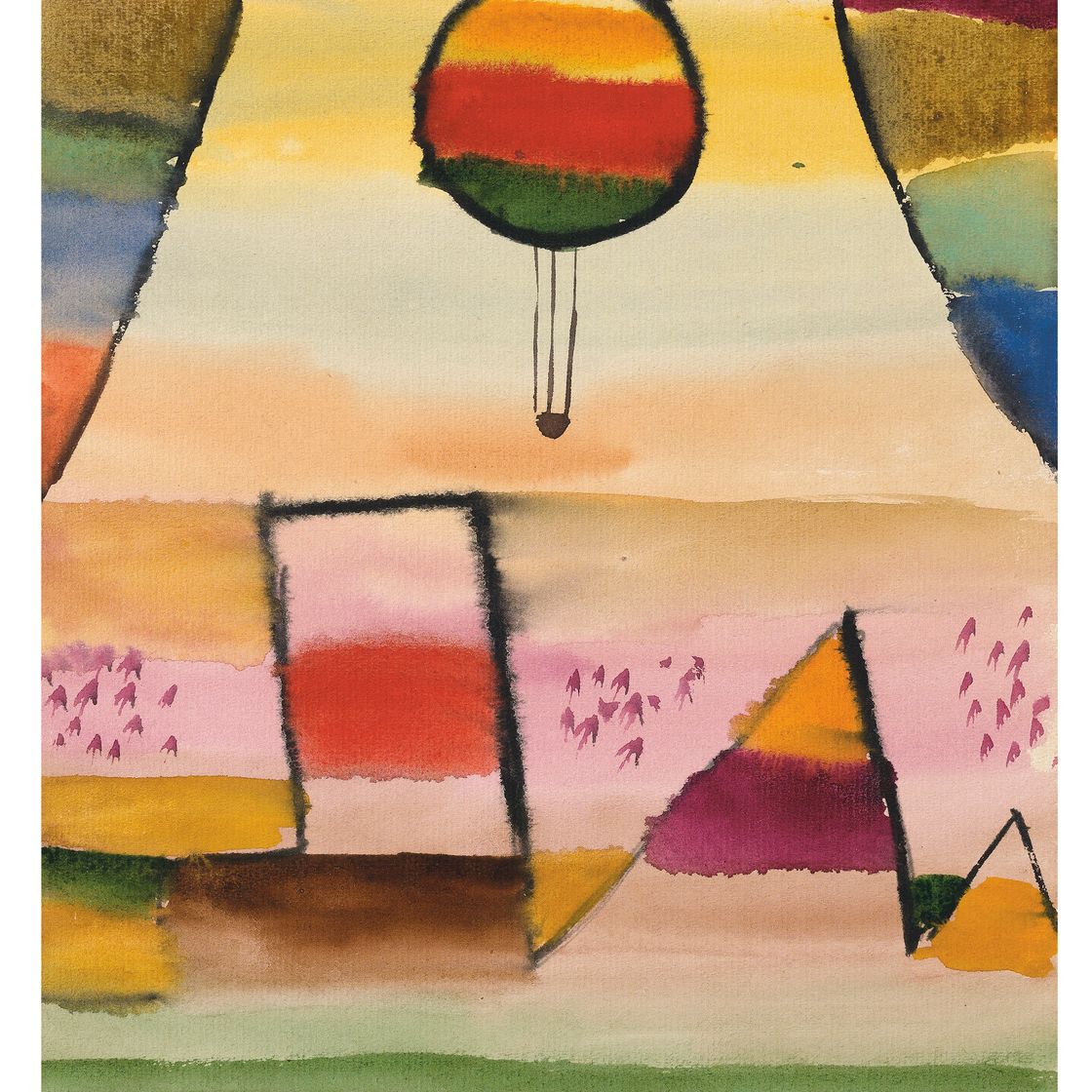Paul Klee — Воздушный шар из Фенстера
