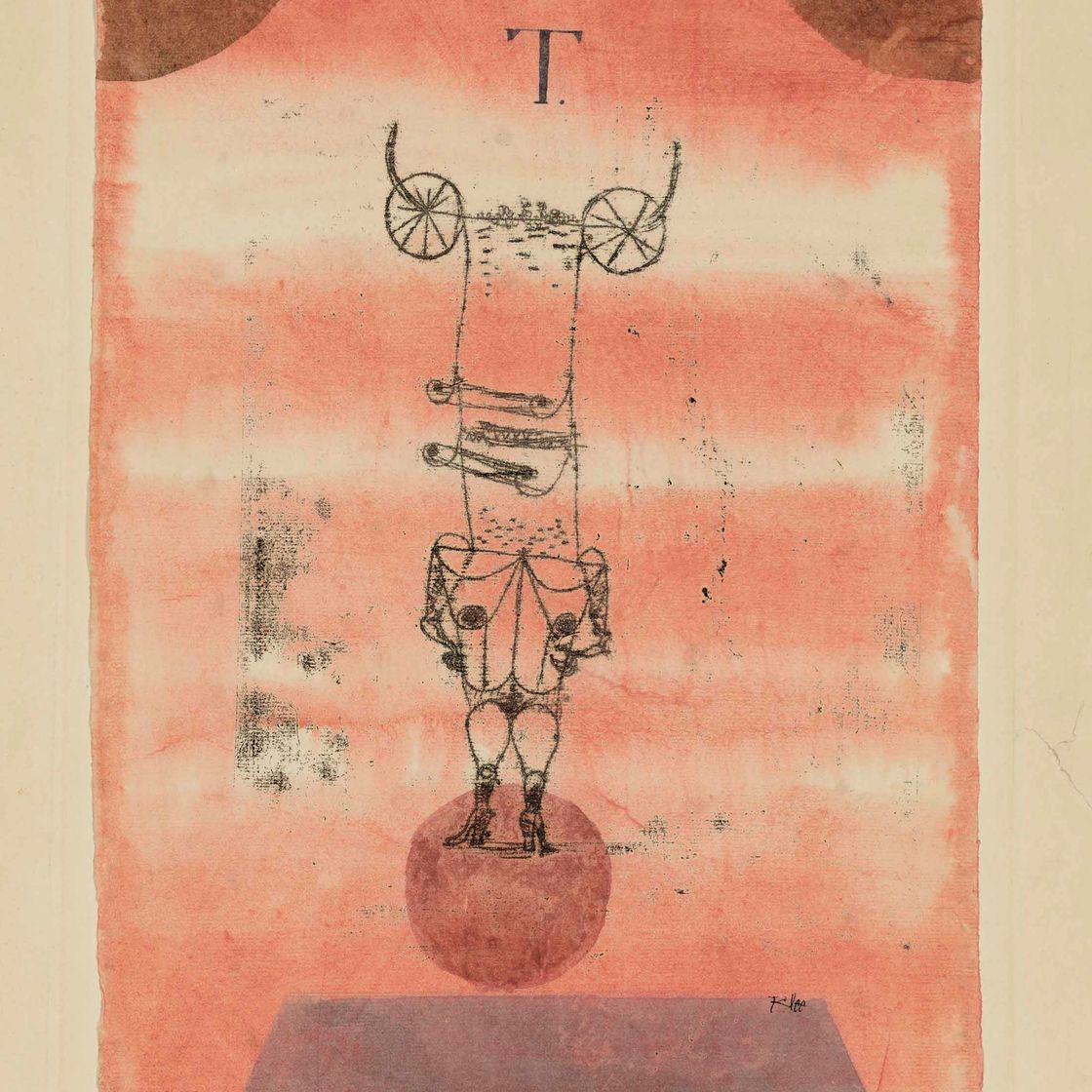 Paul Klee — Вайбштайфель, город без границ. (Дьяволица, правящая миром)