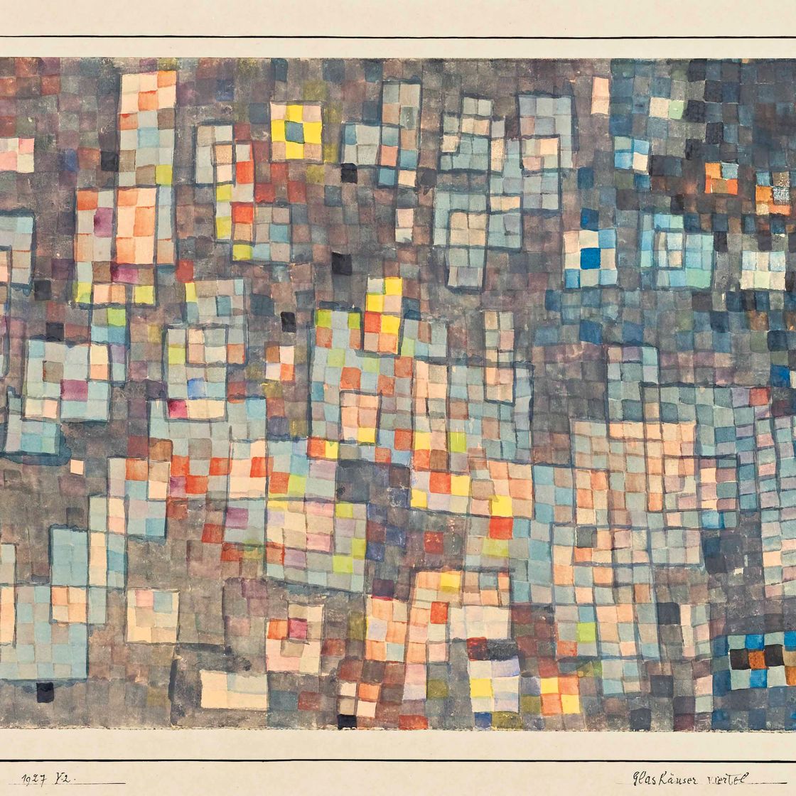 Paul Klee — Стеклянный шкаф viertel
