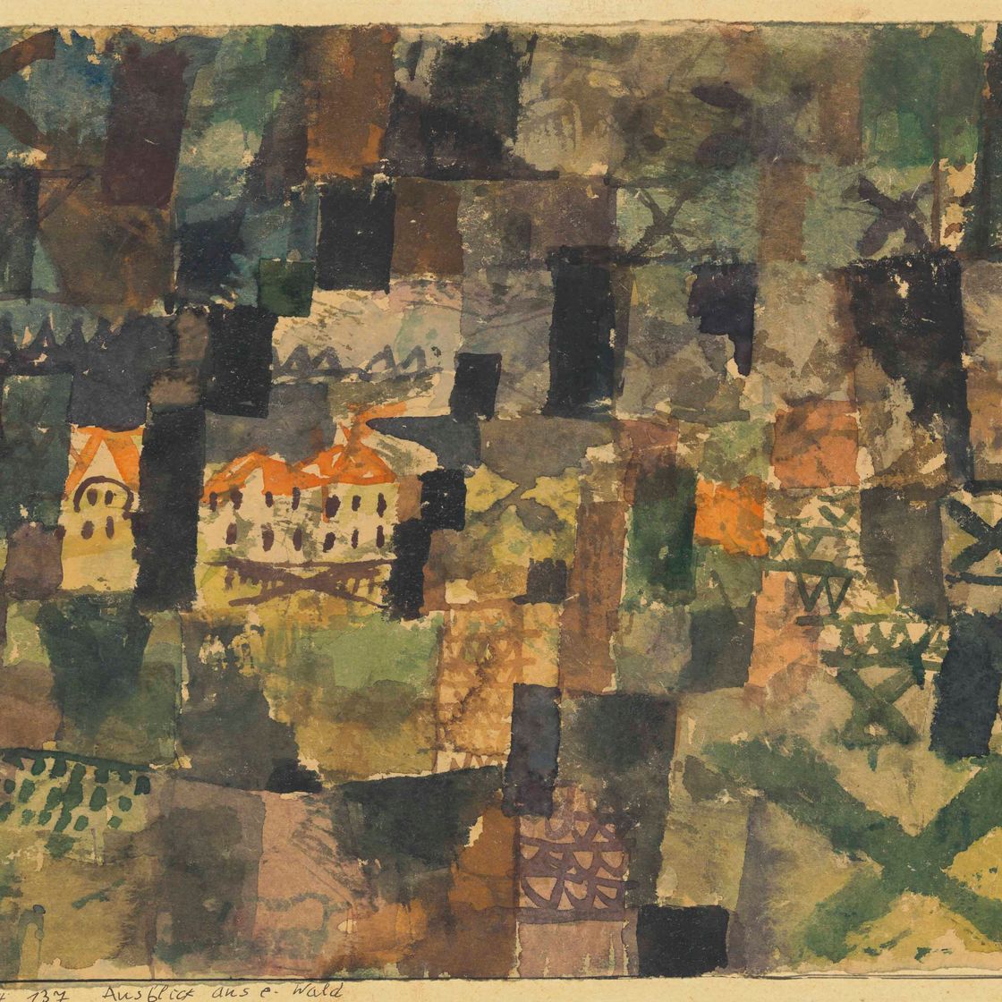 Paul Klee — Аусблик с нами. Вальд