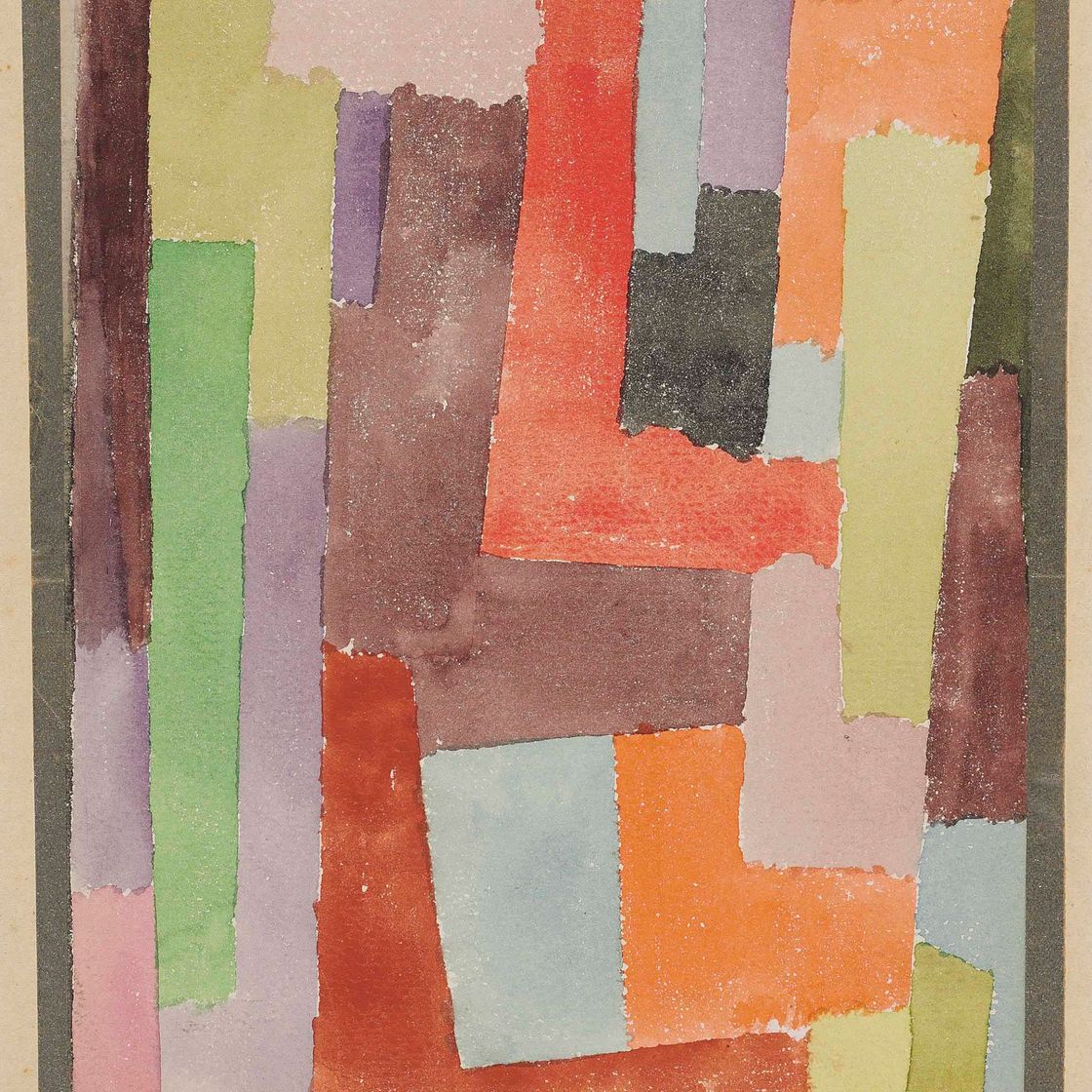 Paul Klee — Rechte Winkel, 4 штуки серебряного цвета (прямые углы, серебряная кайма с 4 сторон)