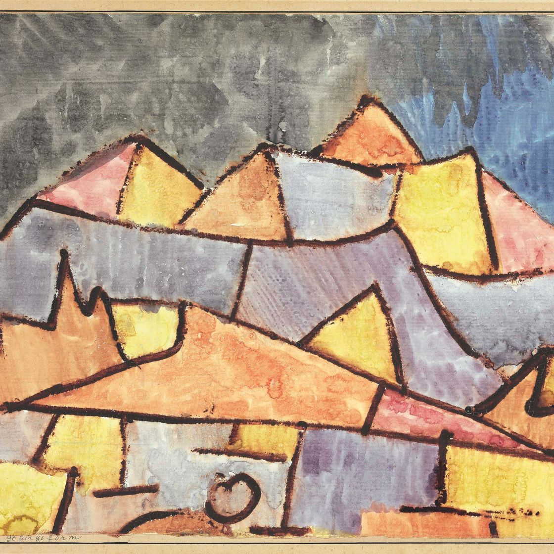 Paul Klee — Крепкая форма, Хрустальные формы