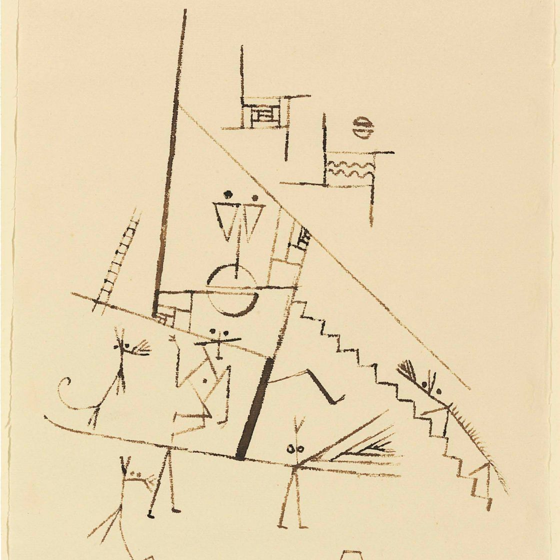 Paul Klee — Сцена в Тирене