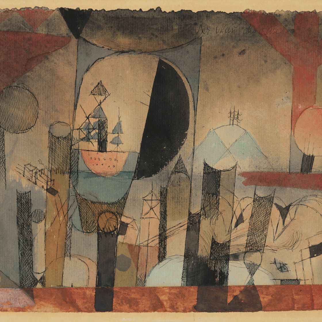Paul Klee — Он Титул (Дер Мань дер Рейзе), изображение 1