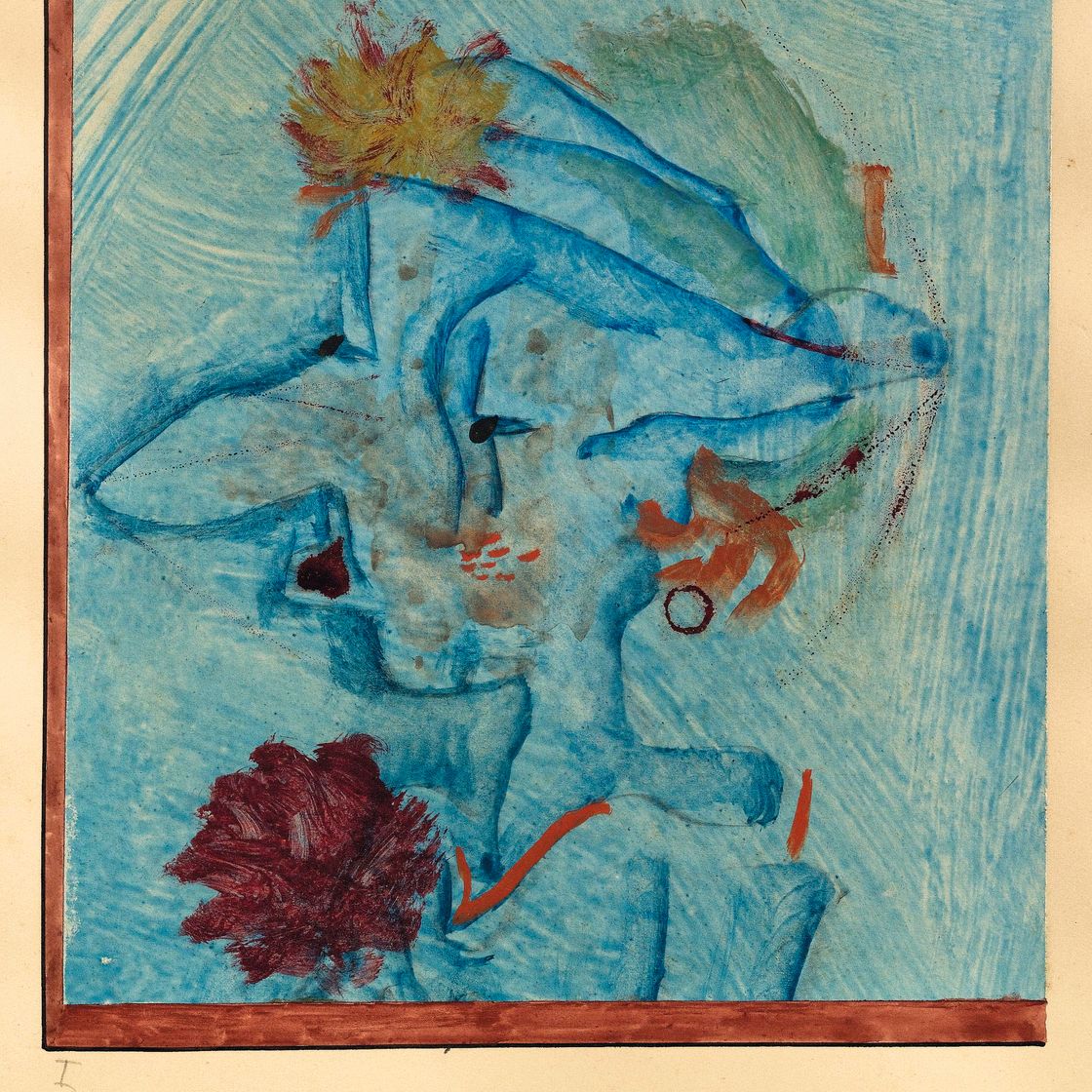 Paul Klee — Комическая старая женщина (Komische Alte)
