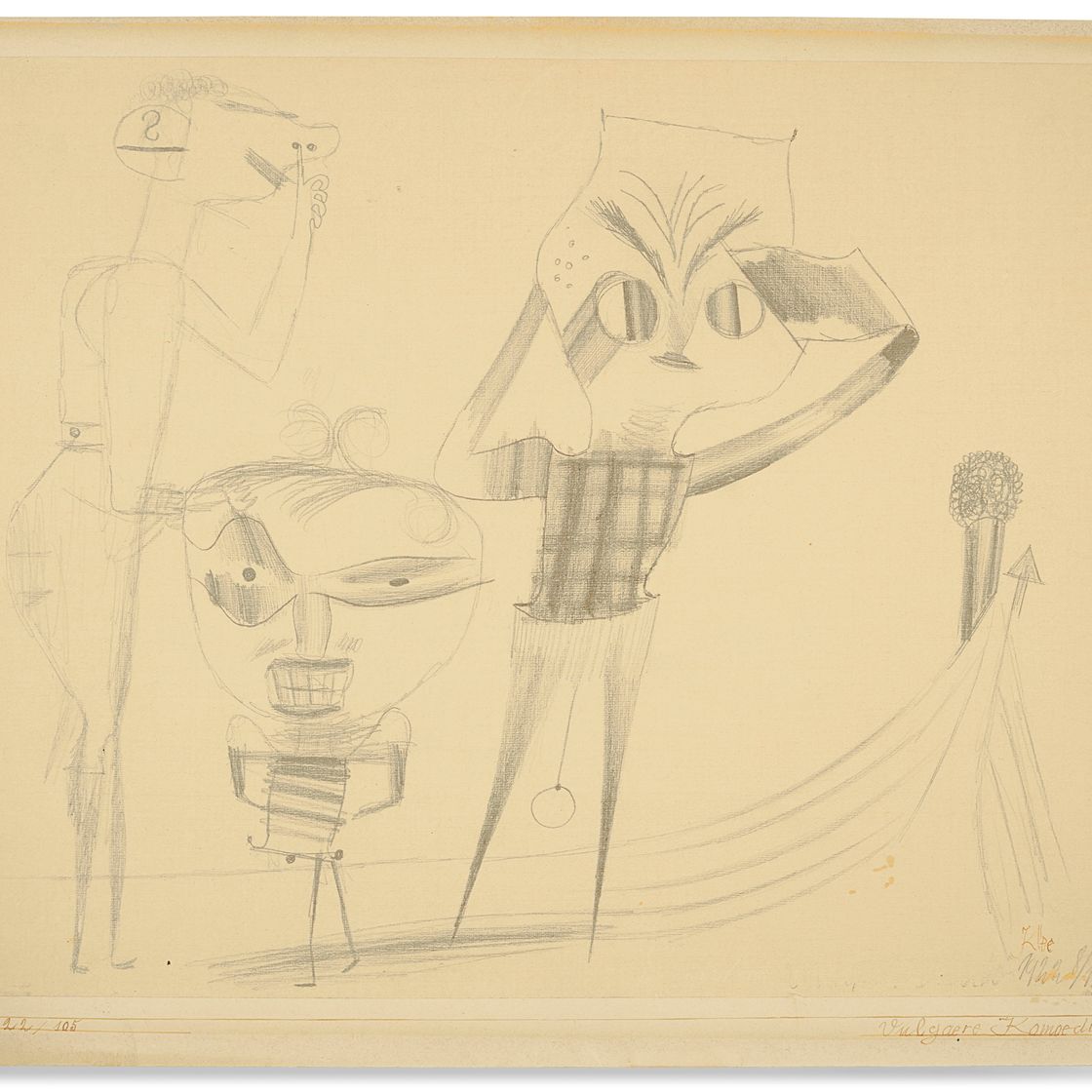 Paul Klee — Вульгарная комедия