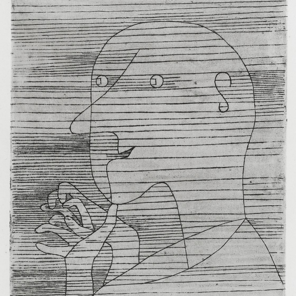 Paul Klee — Речнендер Грайс (расчетливый старик), изображение 1