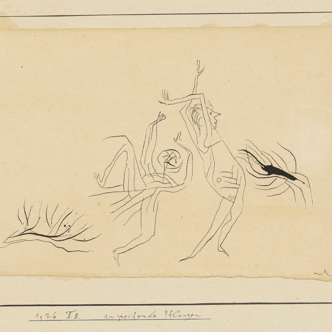 Paul Klee — Angreifende Pflanzen (Нападающие на растения)