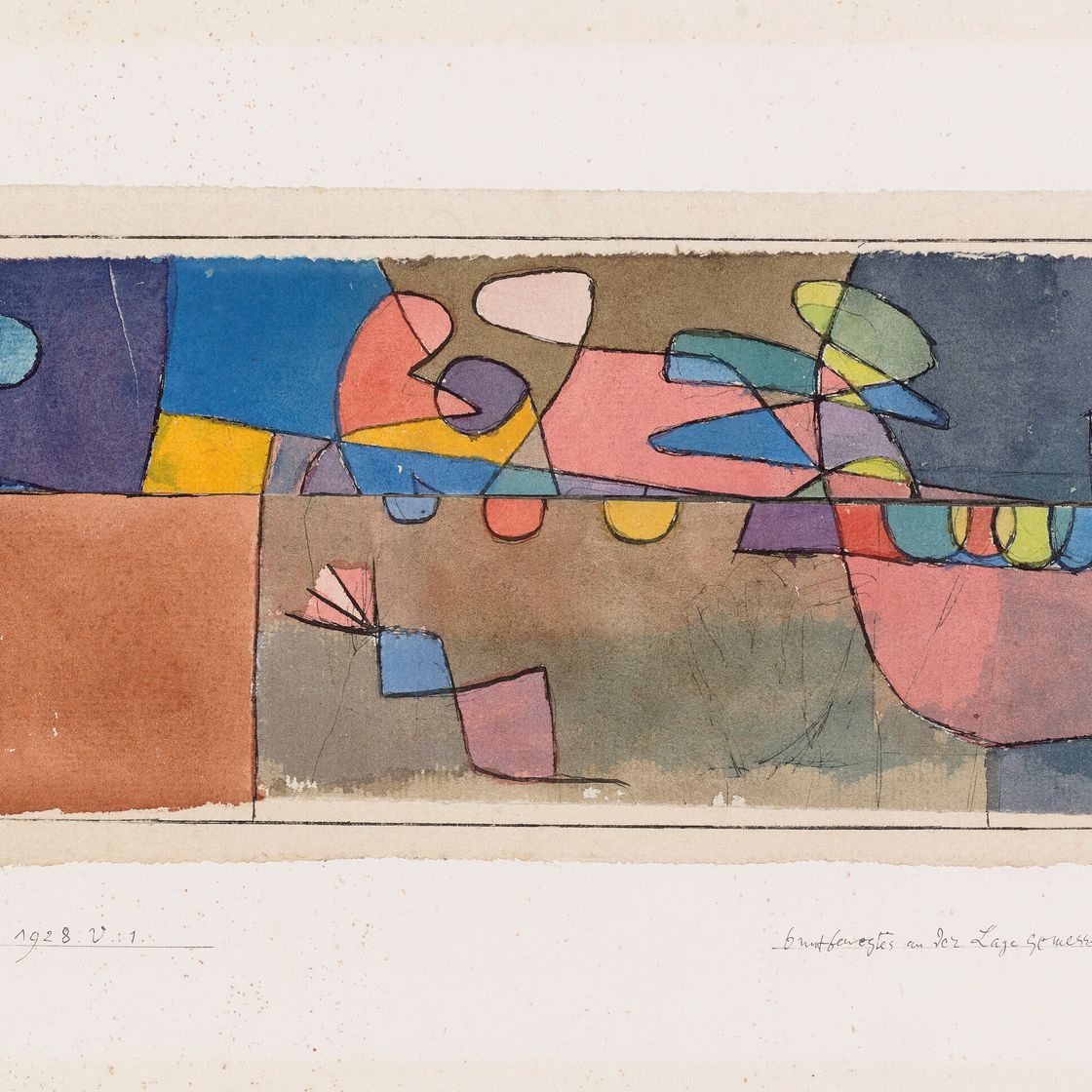 Paul Klee — бунтбевегтес и дер Лаге-гемессен, изображение 1