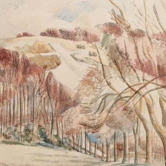 Paul Nash — Крест из белого листа