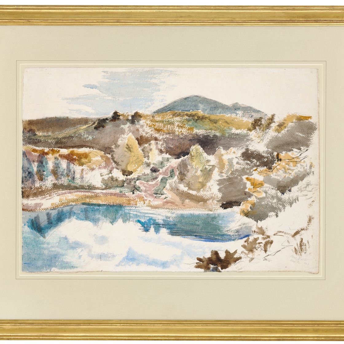 Paul Nash — Голубой бассейн, изображение 2