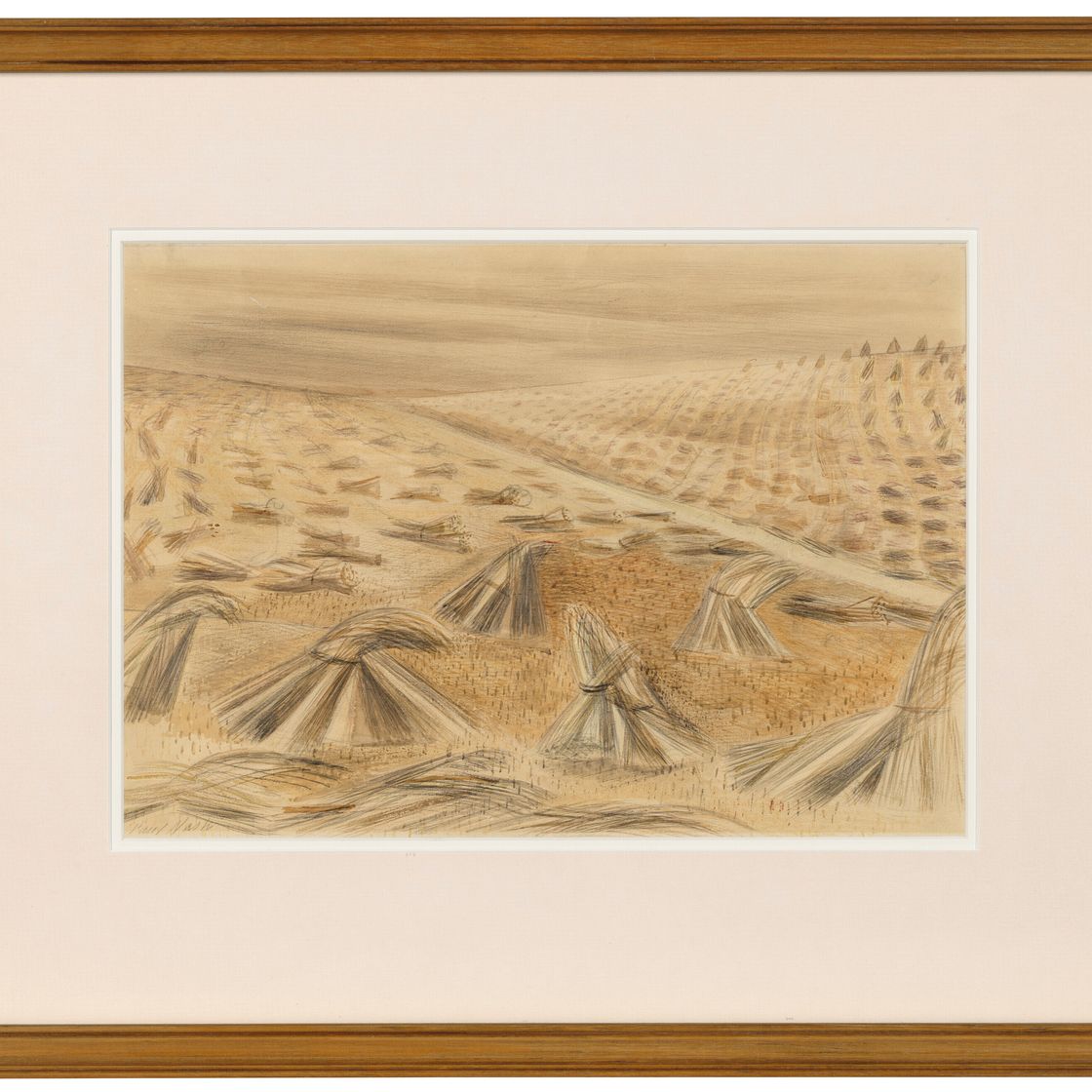 Paul Nash — Корнфилд, Эйвбери, изображение 2