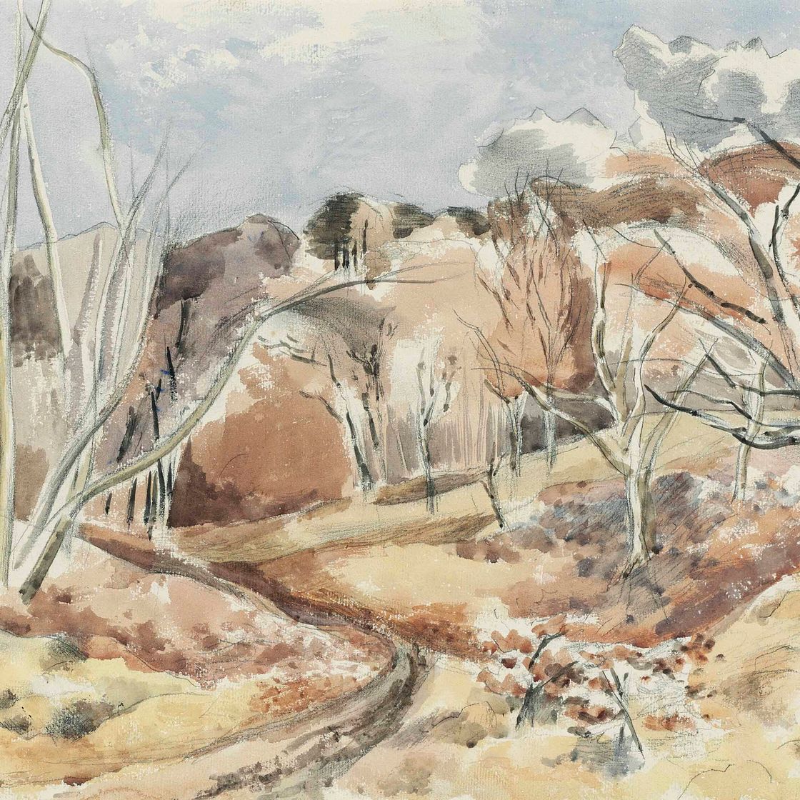 Paul Nash — Мартовские леса