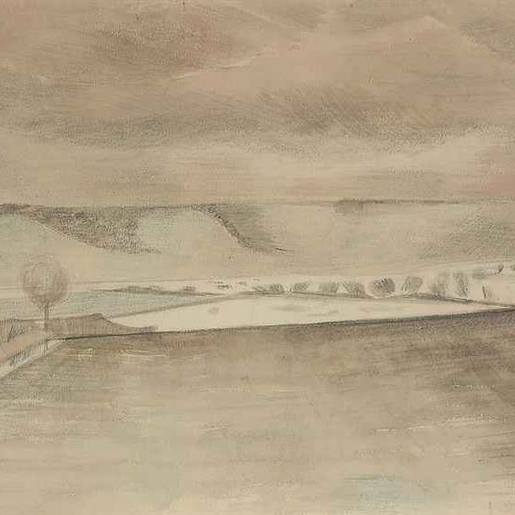 Paul Nash — Пейзаж Сассекса
