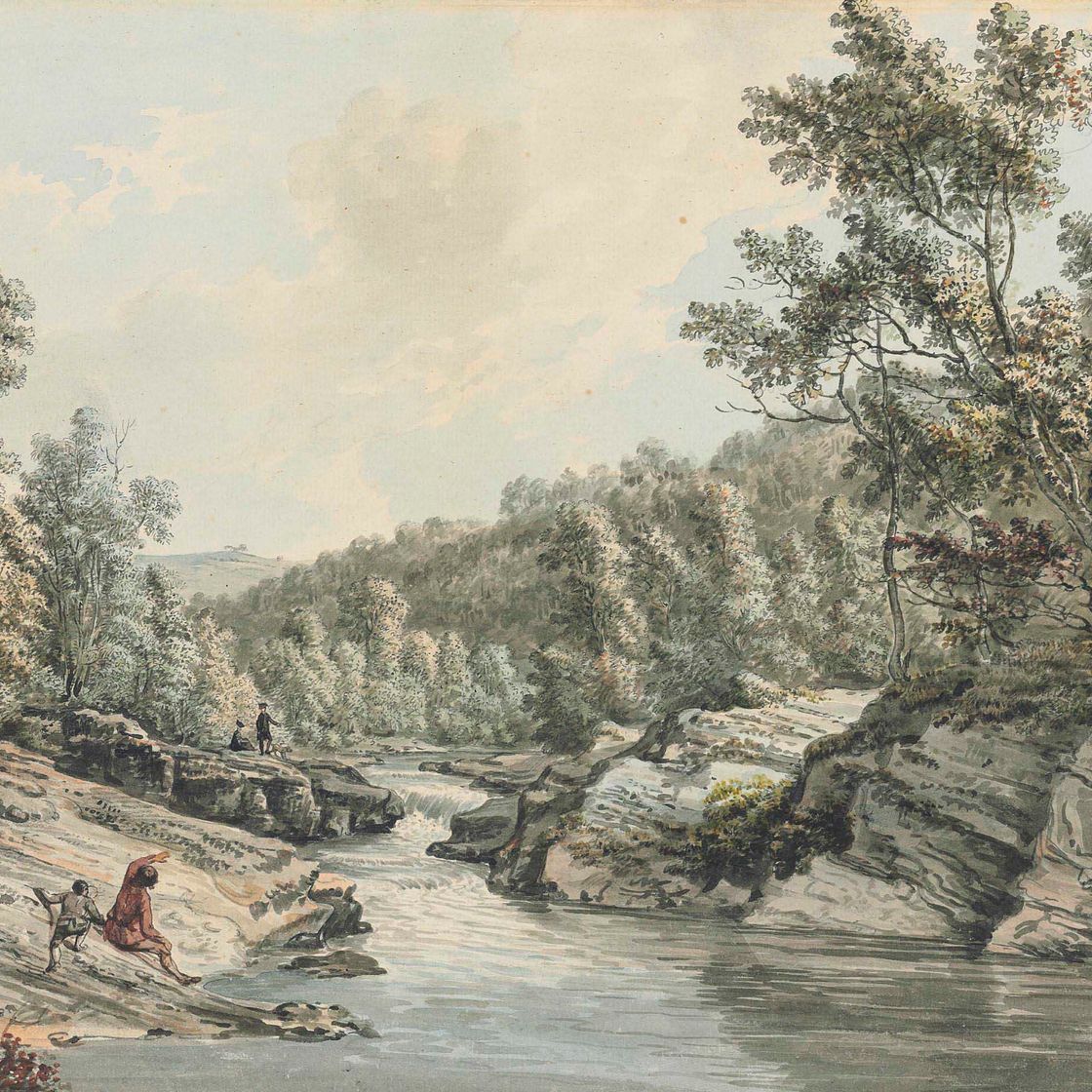 Paul Sandby — Стрид, Уорф-Дейл, Йоркшир