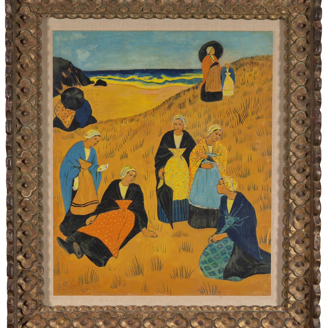 Paul Sérusier — Города Дуарнене, бретонские замки на дюнах Дуарнене, изображение 4