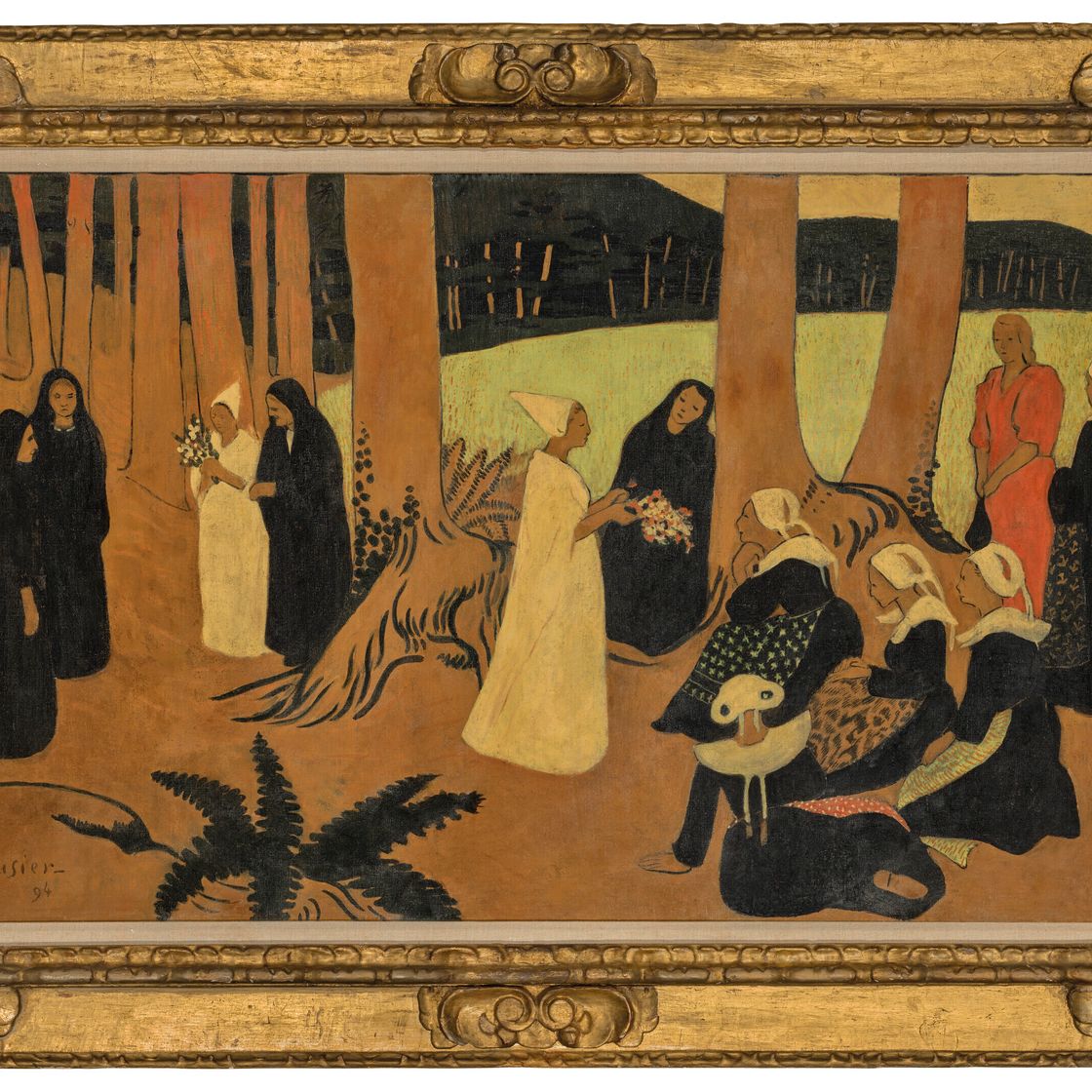 Paul Sérusier — Набережная в лесу Шатонеф, изображение 2
