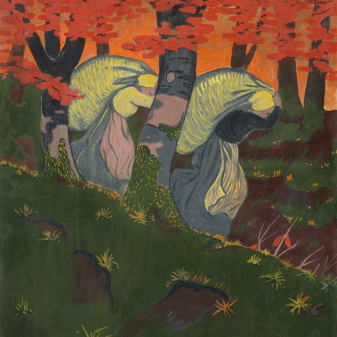 Paul Sérusier — Портьеры из мешочков, изображение 1