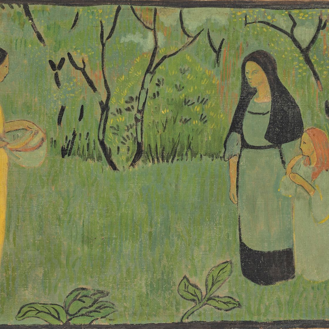 Paul Sérusier — Набережная дю Диманш (Желтые одежды), изображение 1