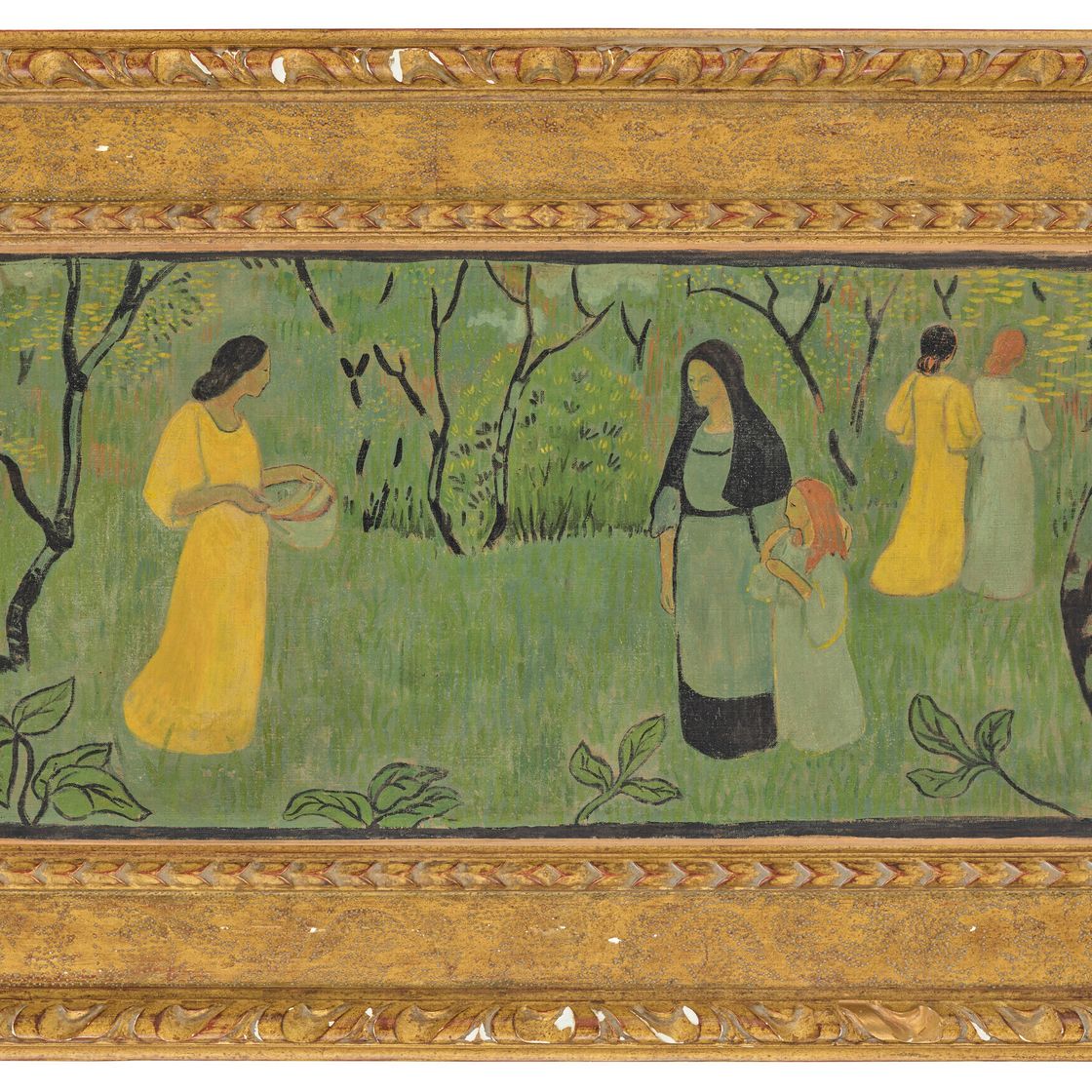 Paul Sérusier — Набережная дю Диманш (Желтые одежды), изображение 4