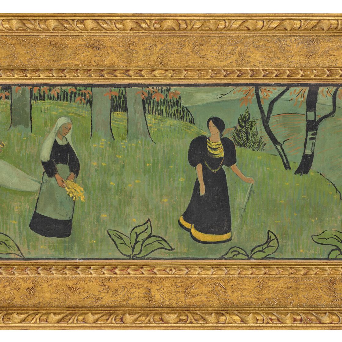 Paul Sérusier — Променад дю Диманш (Черный халат), изображение 4