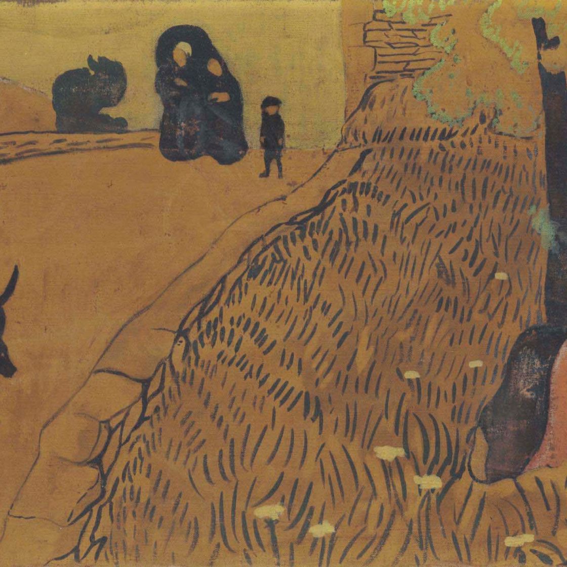 Paul Sérusier — Мы на границе с лавой, бретонцы на границе с дорогой