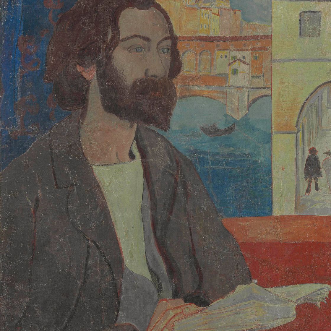 Paul Sérusier — Портрет Эмиля Бернара во Флоренции