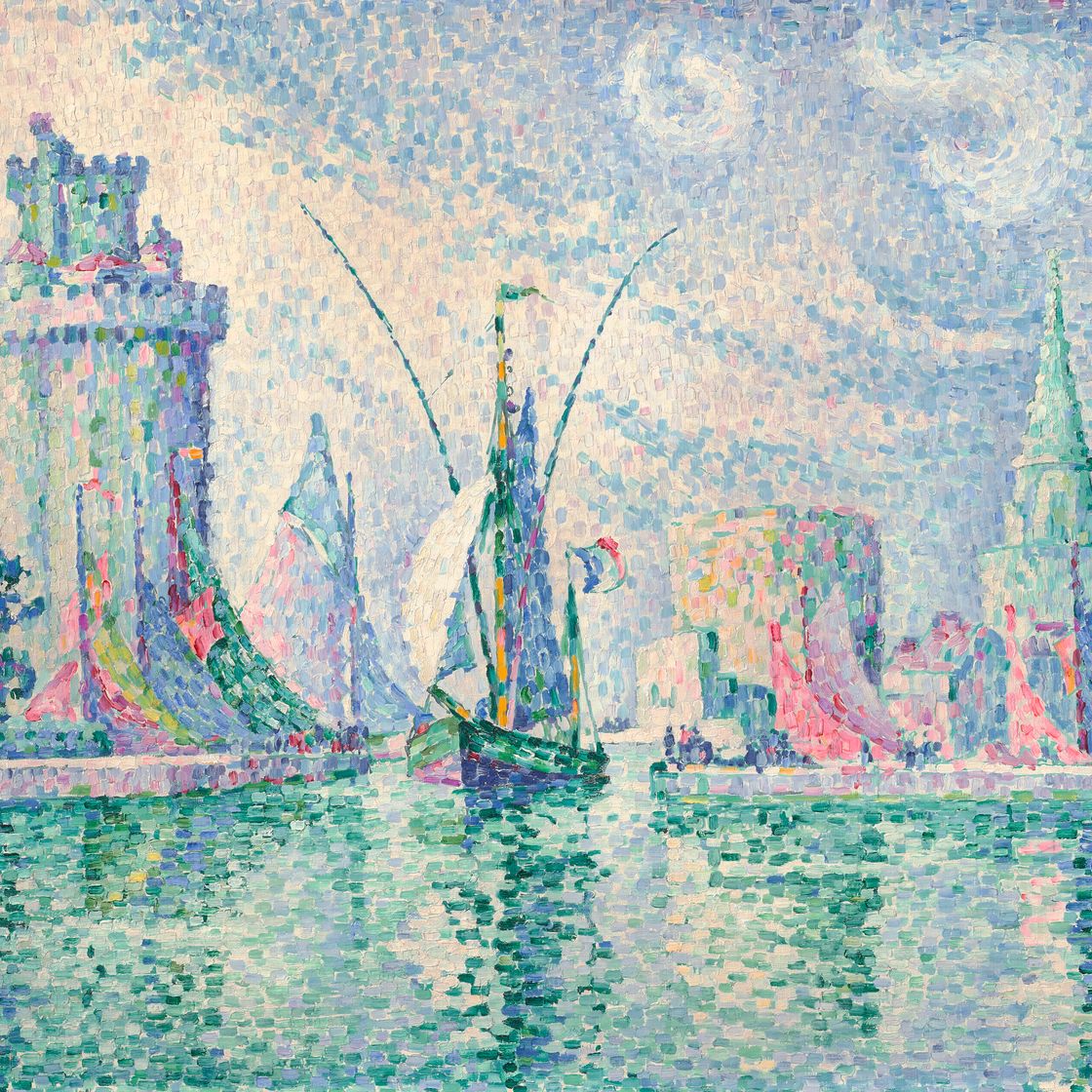 Paul Signac — Вершинные туры, Ла-Рошель, изображение 1