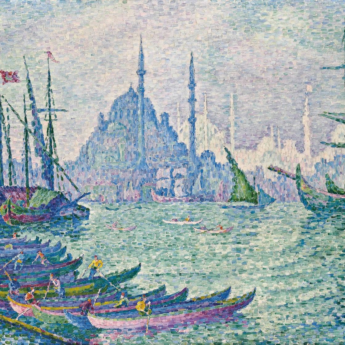 Paul Signac — Ла-Корн-д'Ор, минареты