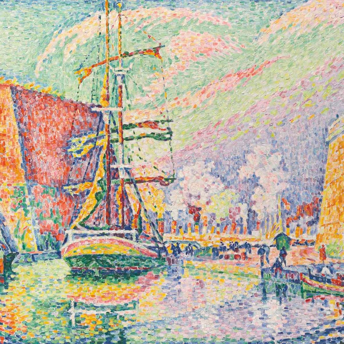 Paul Signac — Марсель, ле-порт