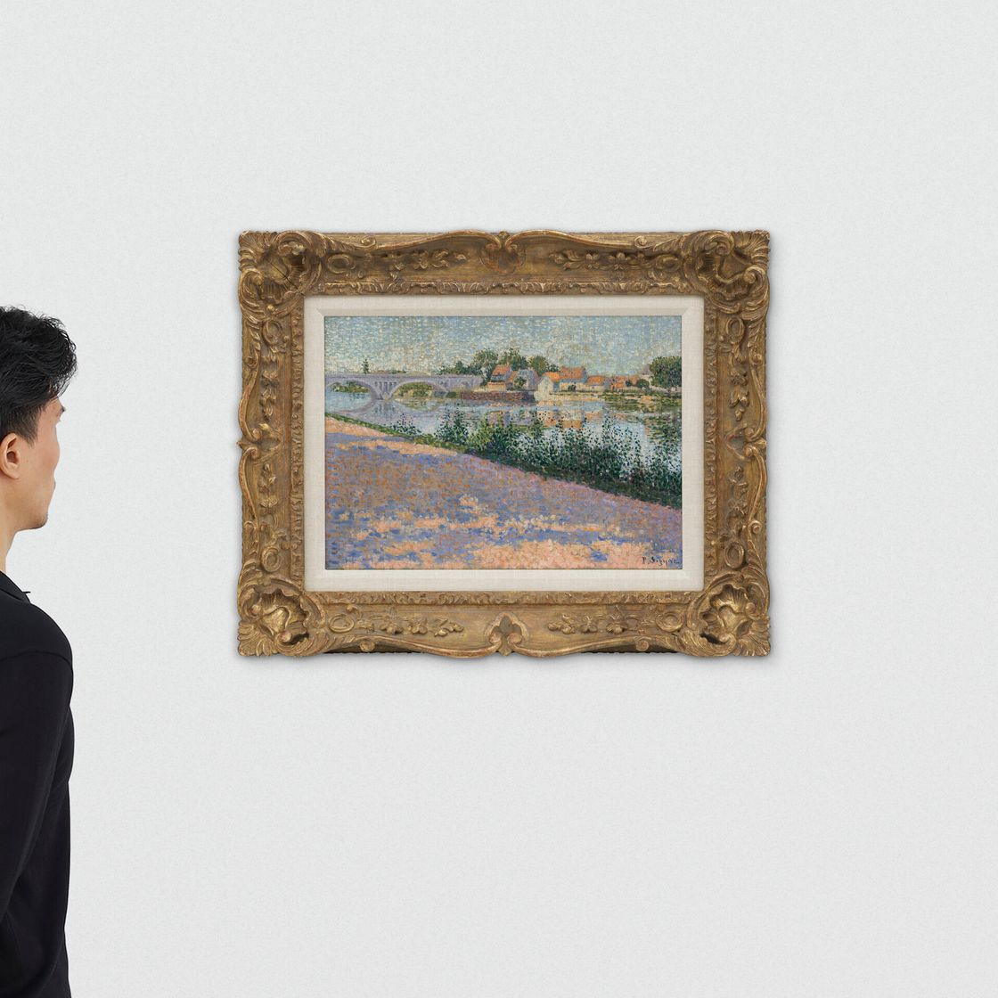 Paul Signac — Лес Андели, Порт-Морен (опус № 136), изображение 4