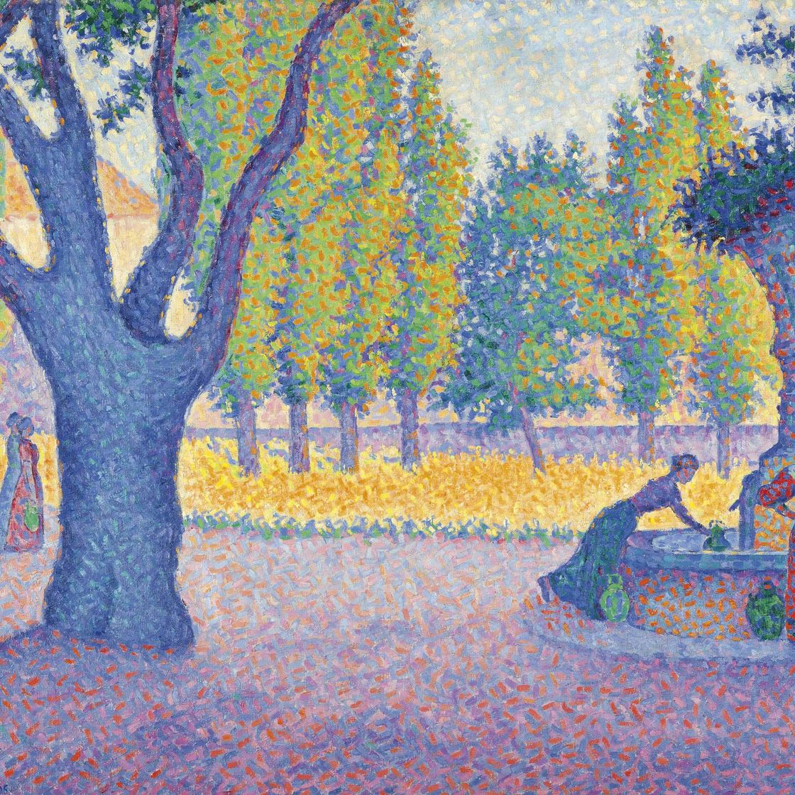 Paul Signac — Сен-Тропе, Фонтен-де-Лис