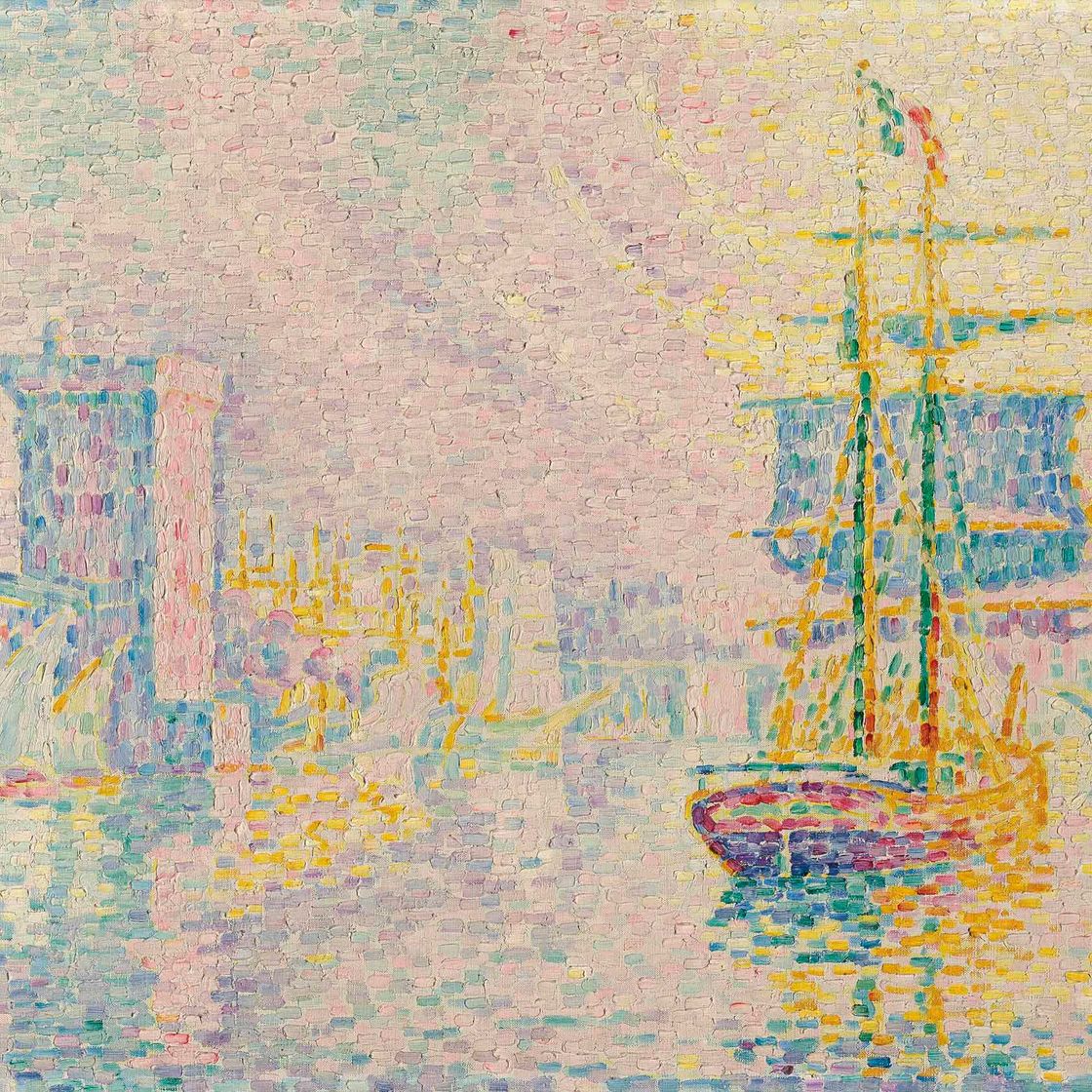 Paul Signac — Марсель, желтое брюмо