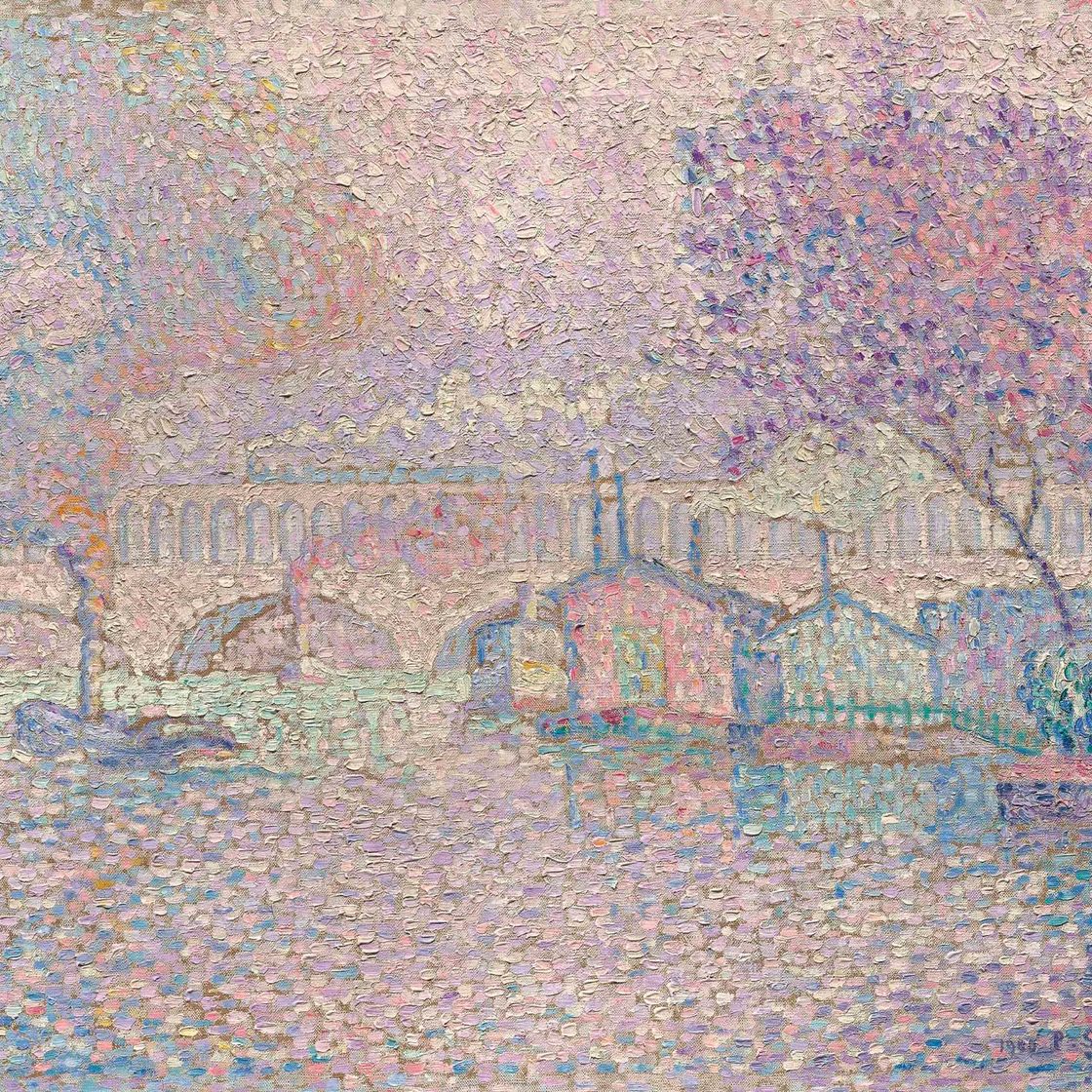 Paul Signac — Виадук в Отейле