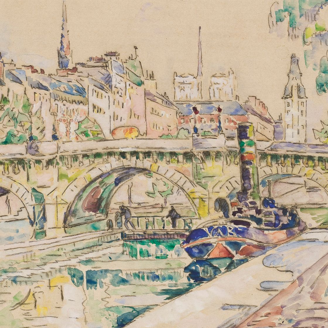 Paul Signac — Ле-Пон-Неф, Париж